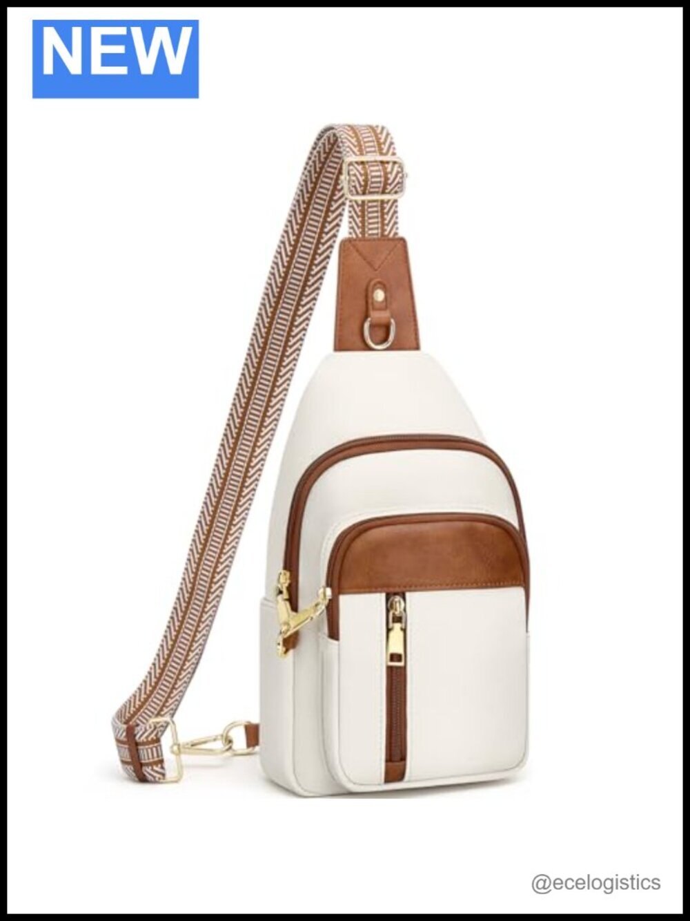 Anti-Theft Crossbody Sling Bag RFID Vegan Leather Travel Purse